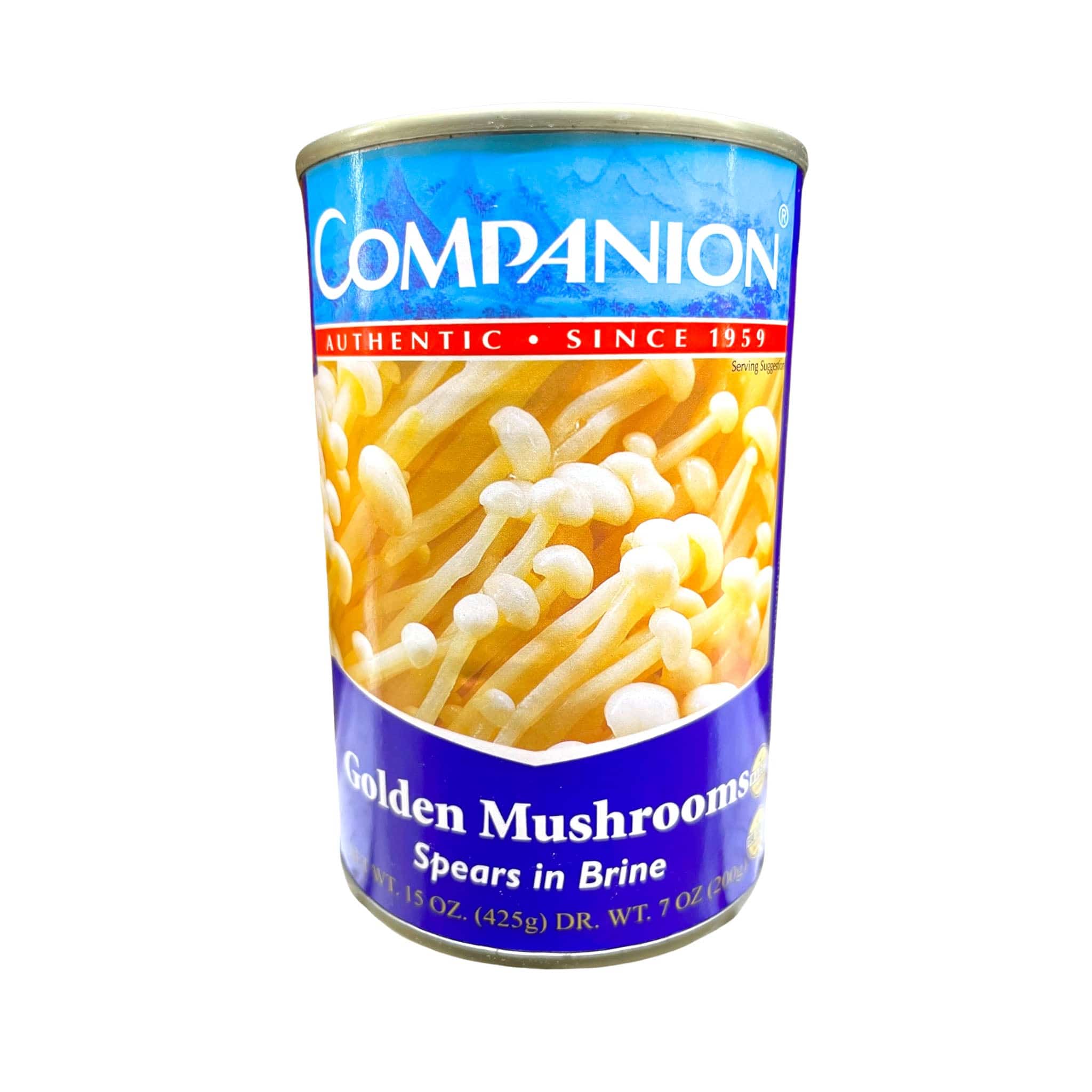 Companion Golden Mushrooms Spears in Brine