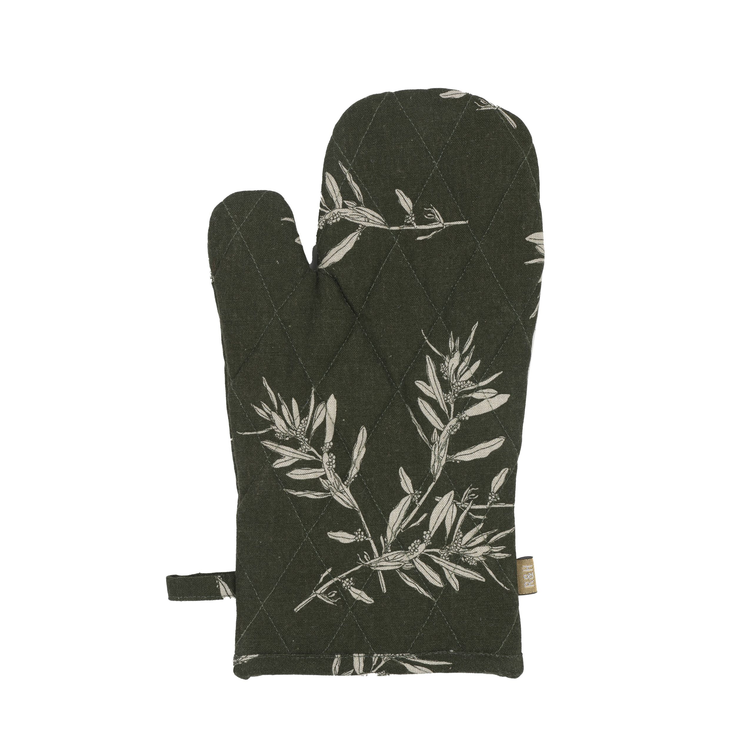 Raine & Humble – Oven Glove Olives Green
