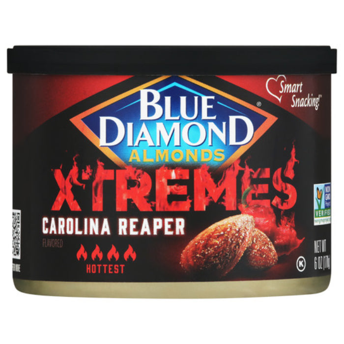 Blue Diamond – Almond Xtreme Carolina Reaper, 6 oz | Pack of 12