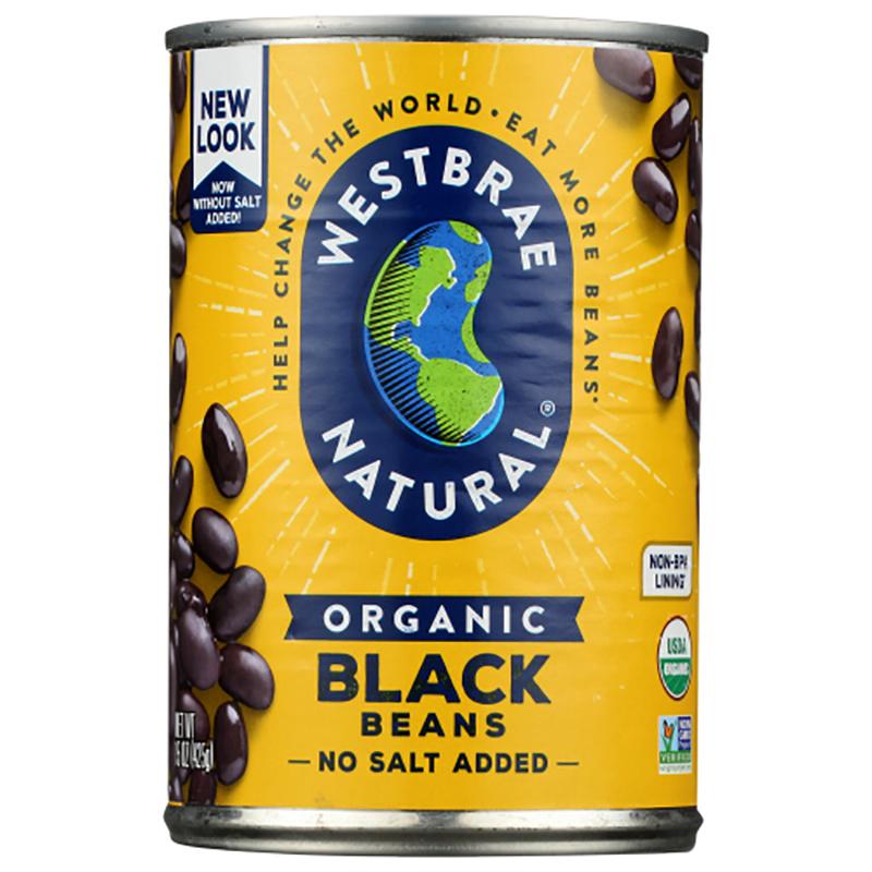 Westbrae – Black Beans, 15oz