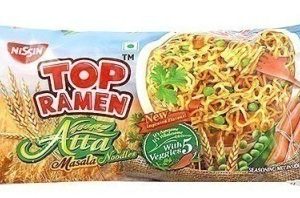 Nissin Top Ramen, Atta Masala, 280g (Pack of 4)