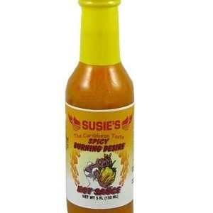 Susie’s Burning Desire Hot Sauce, 5oz.