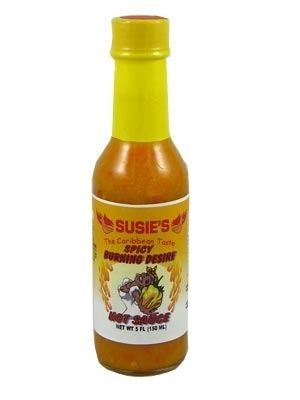 Susie’s Burning Desire Hot Sauce, 5oz.