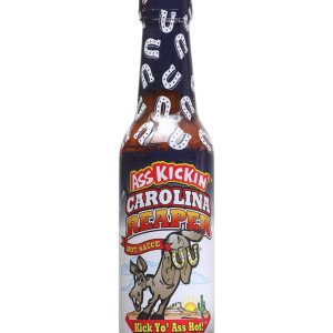 Hot Sauce Ass Kickin Carolina Reaper 5 oz Heat 9