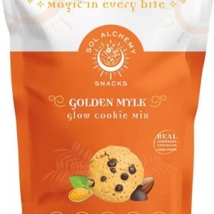 Sol Alchemy Golden Mylk Glow Cookie Mix Bag – 12 bags x 7.4oz case