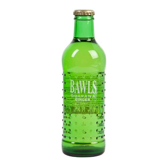BAWLS GUARANA – Soda Ginger Ale, 10 oz – Pack of 12
