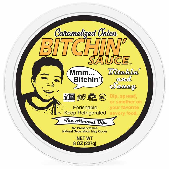 Bitchin Sauce – Sauce Onion Caramelized, 8 oz – Pack of 6