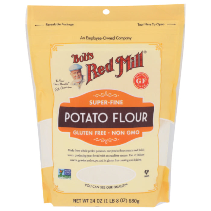Bob’s Red Mill – Flour, Potato, 24 Oz | Pack of 4
