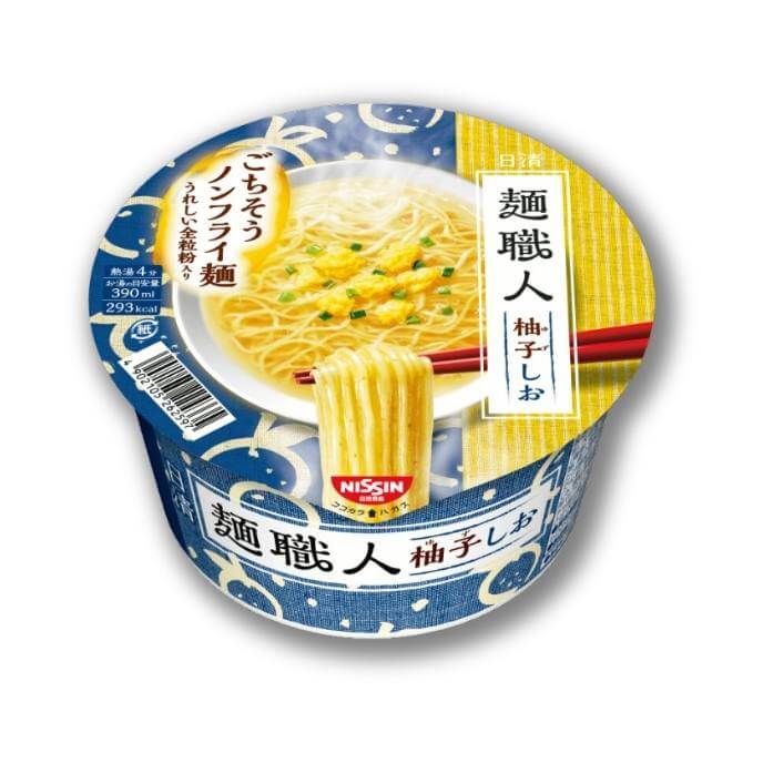 Nissin – Men Shokunin Yuzu Shio with Whole Wheat and Kombu Noodles