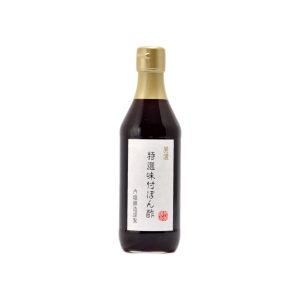 Uchibori Mino Dashi Flavored Yuzu Sudachi Ponzu Sauce 360ml