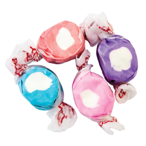 Salt Water Taffy – Berries & Cream 1/2 lb