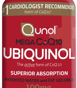 Qunol Mega CoQ10 Ubiquinol 100 mg., 120 Softgels