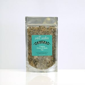 s.a.l.t. sisters – Dip Seasoning Mix – Creamy Onion & Garlic 2 oz