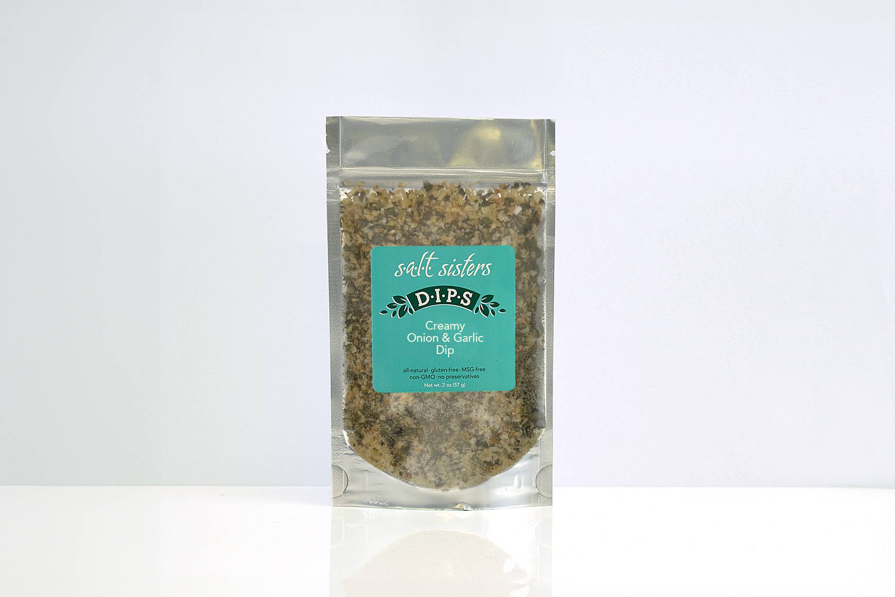 s.a.l.t. sisters – Dip Seasoning Mix – Creamy Onion & Garlic 2 oz
