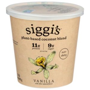 Siggi’s – Plant-Based Coconut Based Yogurt Vanilla, 24oz