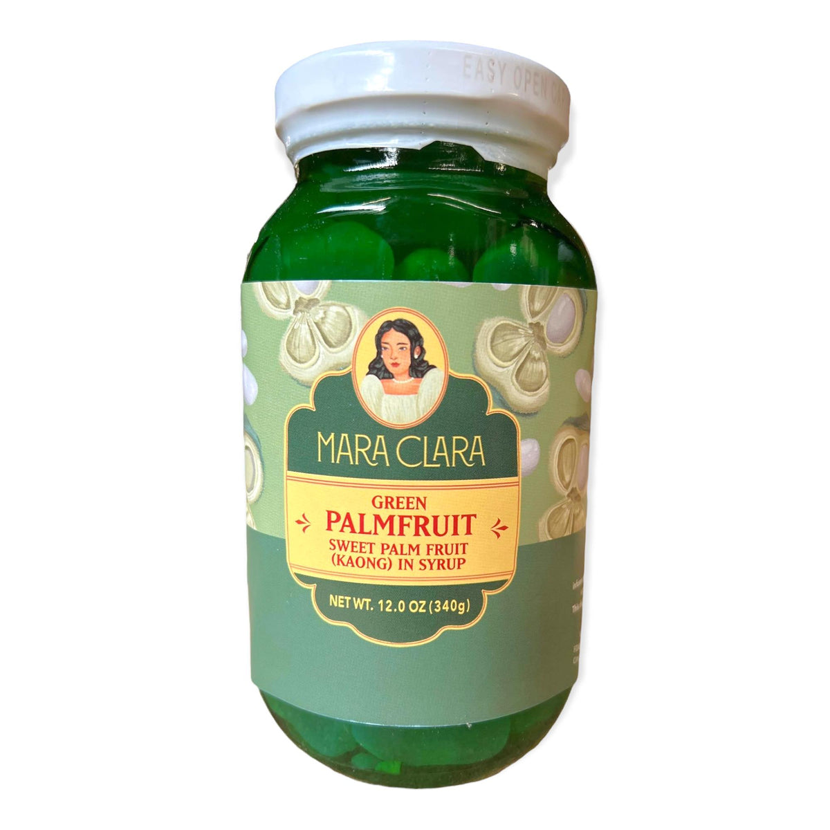 Mara Clara – Kaong – Sweet Palm Fruit (Green) – 12 OZ