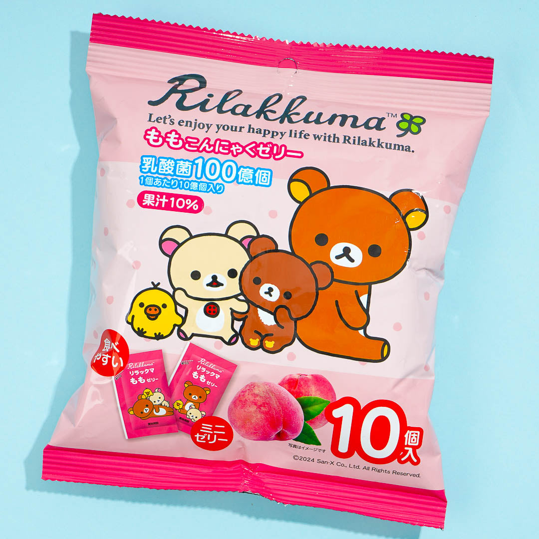 Rilakkuma Peach Konjac Jelly