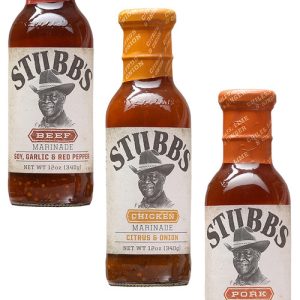 Stubb’s Original Marinade Sauces Gift Set, 3/12oz.