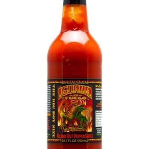 Iguana En Fuego Ultra Hot Pepper Sauce, 25.7oz.
