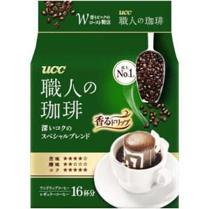 UCC Craftsman’s Coffee Drip Coffee Rich & Deep Special Blend (16 Servings × 1 Packs) JAPAN – Tokyo Sakura Mall