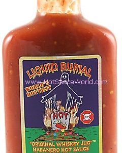Liquid Burial XXX Habanero Hot Sauce, 6.75oz.
