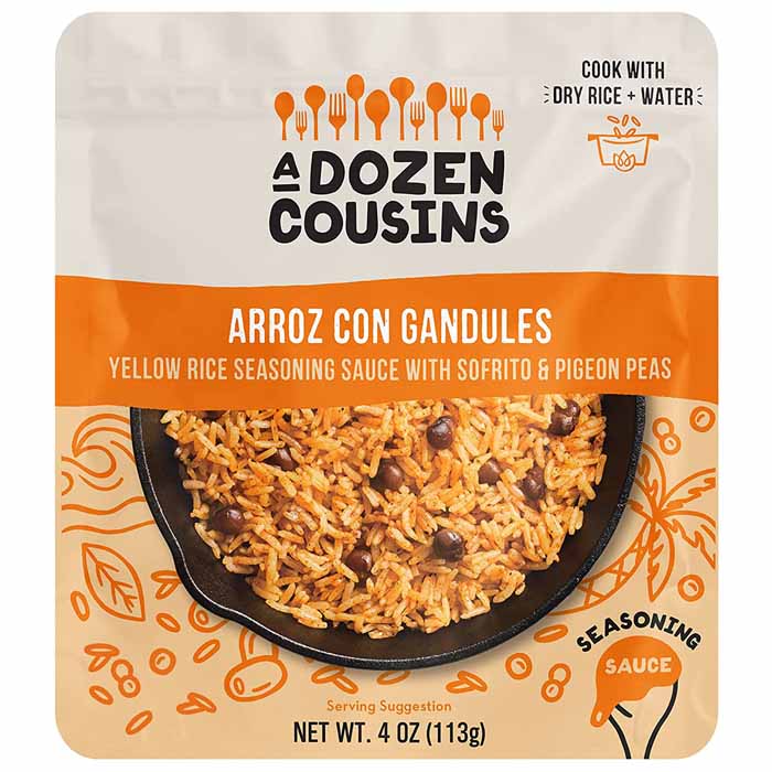A Dozen Cousins – Rice Seasoning Sauce, 4oz | Multiple Flavors
