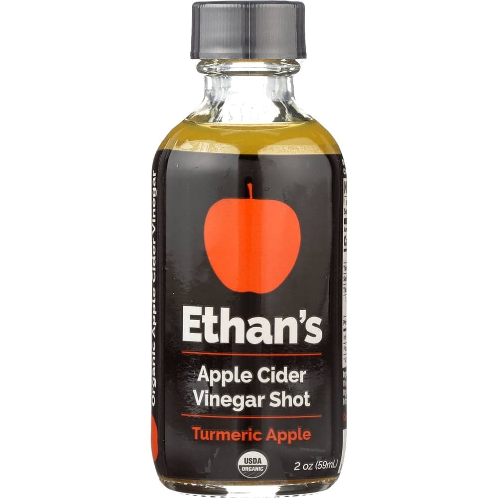 Ethan’s – Organic Apple Cider Vinegar Shot Turmeric Apple, 2 Oz