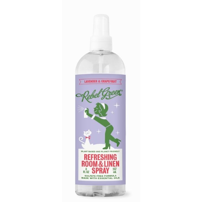 Rebel Green – Refreshing Room + Linen Spray Original, 8oz