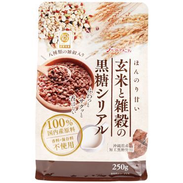 Best Amenity, Brown rice & Millet Cereal, 250g, Non Sweet