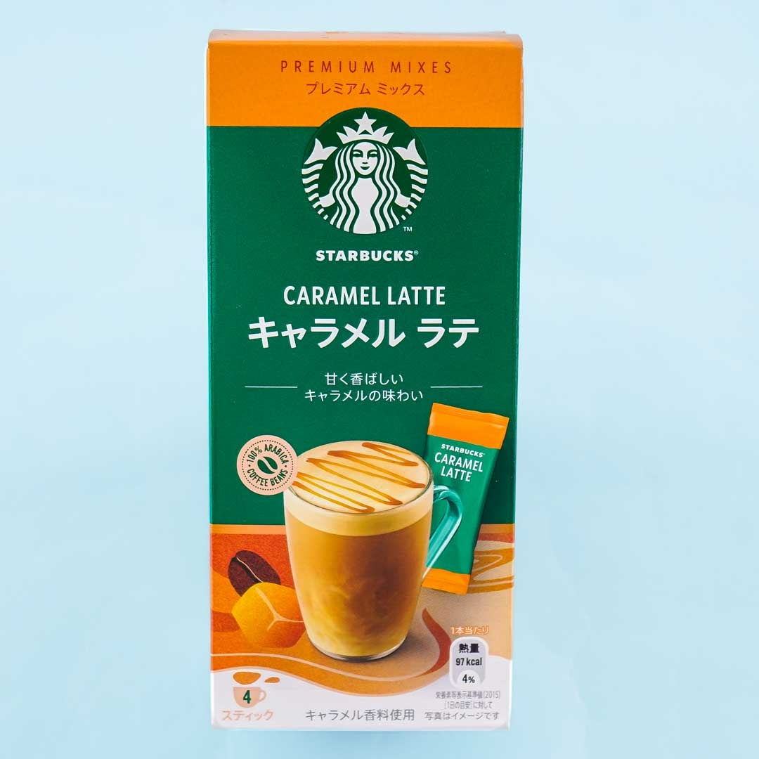 Starbucks Premium Mixes – Caramel Latte – 4 pcs