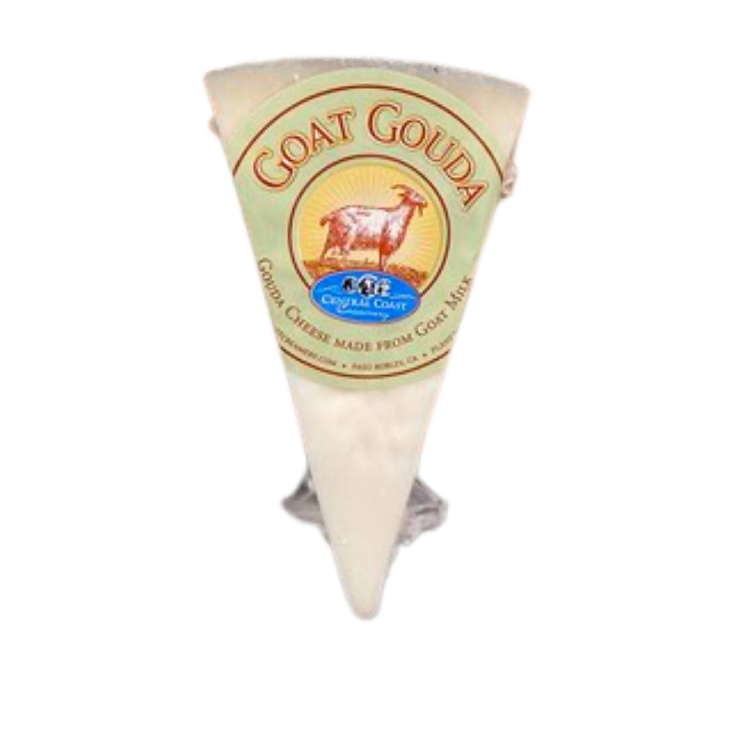 Central Coast Creamery Goat Gouda Wedge Wholesale – 12 wedges x 6oz