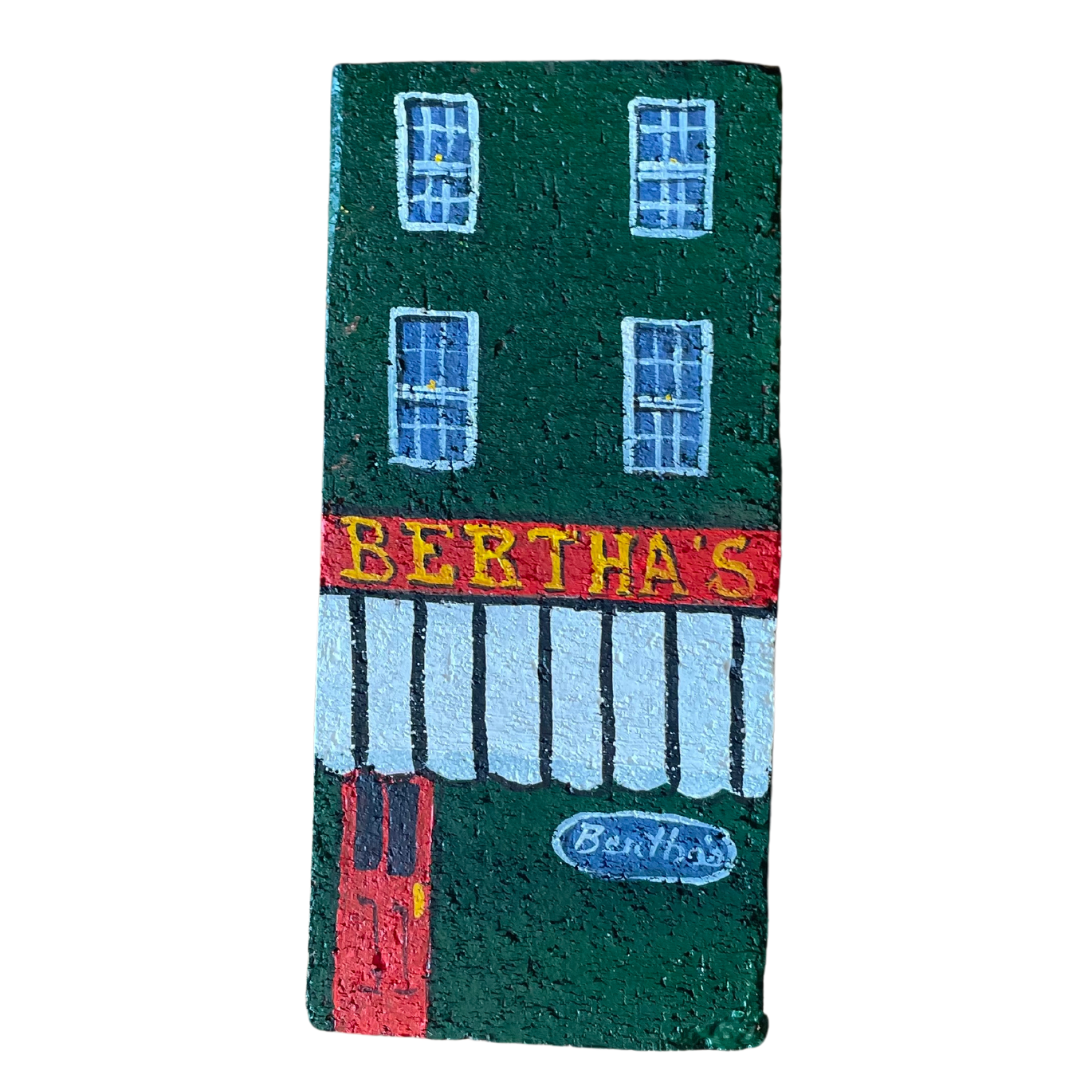 Linda Amtmann Hand Painted Brick – Bertha’s