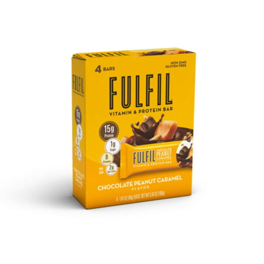Fulfil – Protein Bar Chocolate Peanut Caramel Bar, 5.64 OZ (Pack of 6)