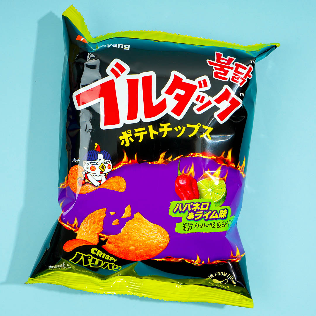 Samyang Buldak Potato Chips – Habanero & Lime