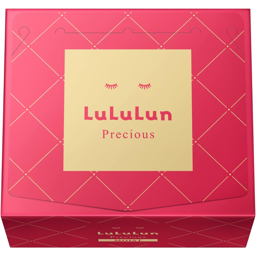 LuLuLun Precious Red Moisturizing Face Mask 32 Sheets – Made in JAPAN – Tokyo Sakura Mall