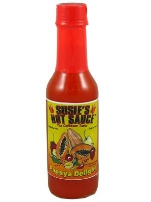 Susie’s Papaya Delight Hot Sauce, 5oz.