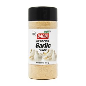Badia Garlic Powder | 10.5oz – Rich & Savory Flavor for Cooking