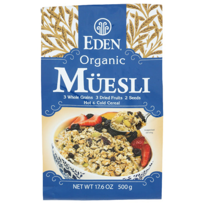 EDEN FOODS – MUESLI ORGANIC 17.6 OZ – Pack of 6