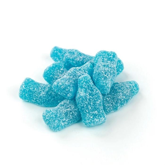 Gustaf’s Sour Blue Raspberry Soda Bottles