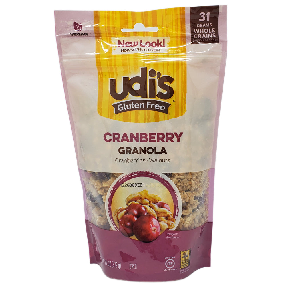 Udi’s Cranberries and Walnuts