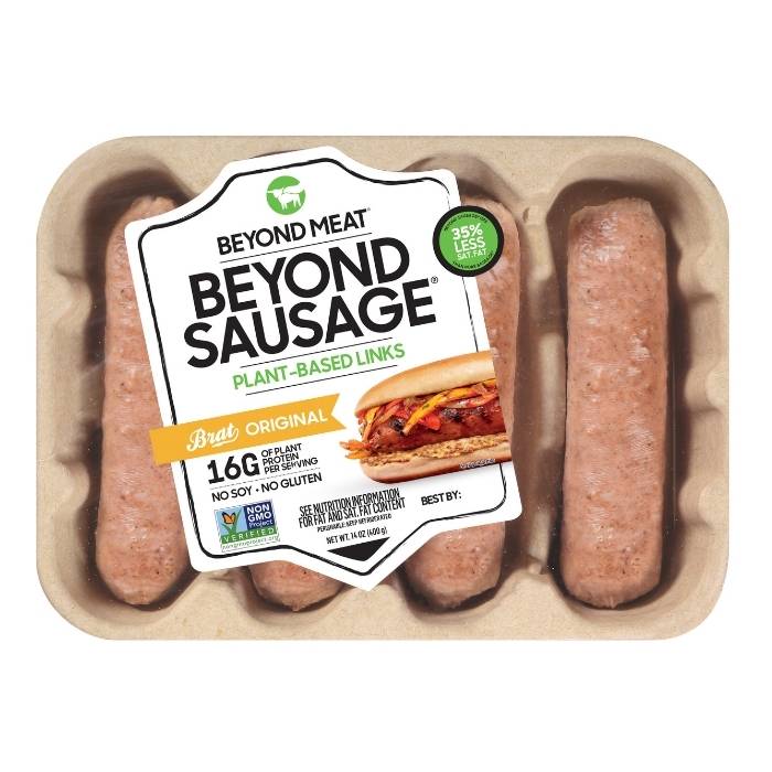 Beyond Meat – Beyond Sausage | Brat Original 14 oz – Buy It Now!
