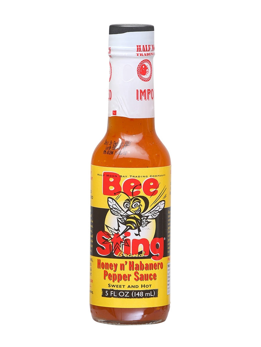 Hot Sauce Bee Sting Honey n Habanero 5 oz Heat 8