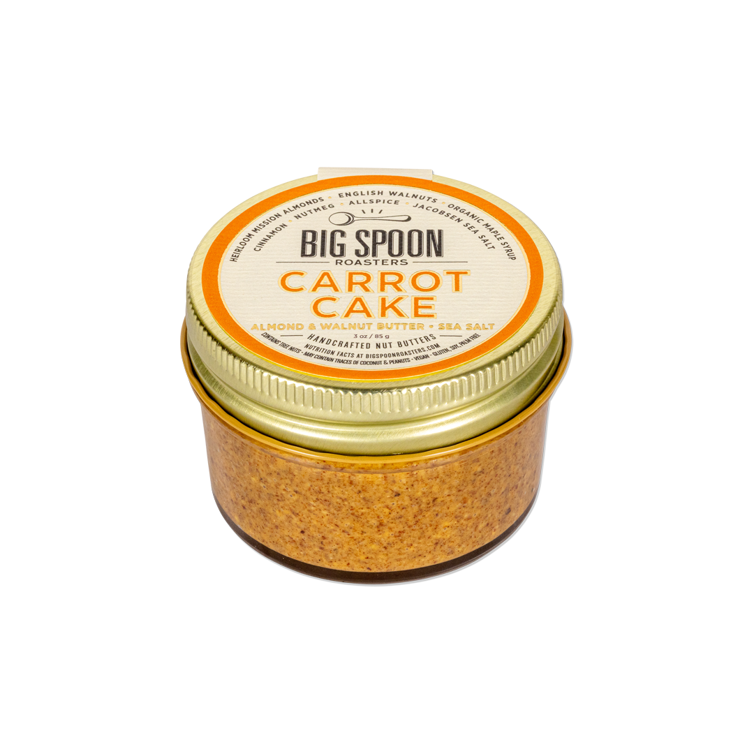 Big Spoon Roasters – Carrot Cake Almond & Walnut Butter: 3oz Jar