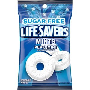 Sugar Free Lifesavers Pep-O-Mint – 2.75 oz Bag