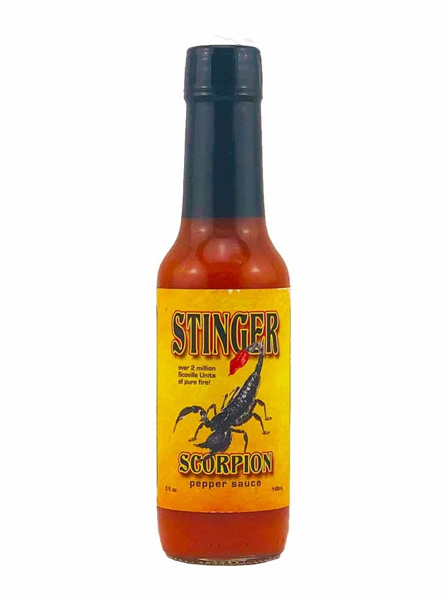 Hot Sauce Stinger Scorpion 5 oz 2 Million Scoville Units Heat 10+++
