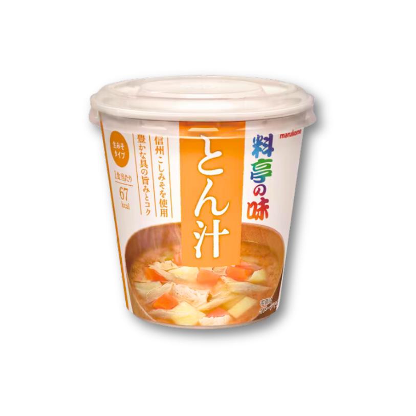 Marukome Cup Miso Soup – Pork Flavor