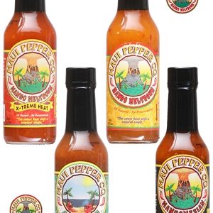 Tahiti Joe’s Maui Pepper Hot Sauces 4 Pack