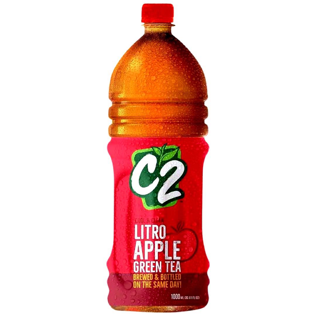 C2 – Cool & Clean – Apple Green Tea – 1000 ML
