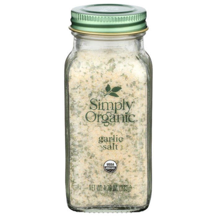 Simply Organic – Seasoning Garlic Salt Bottle, 4.7 Oz – Pack of 1