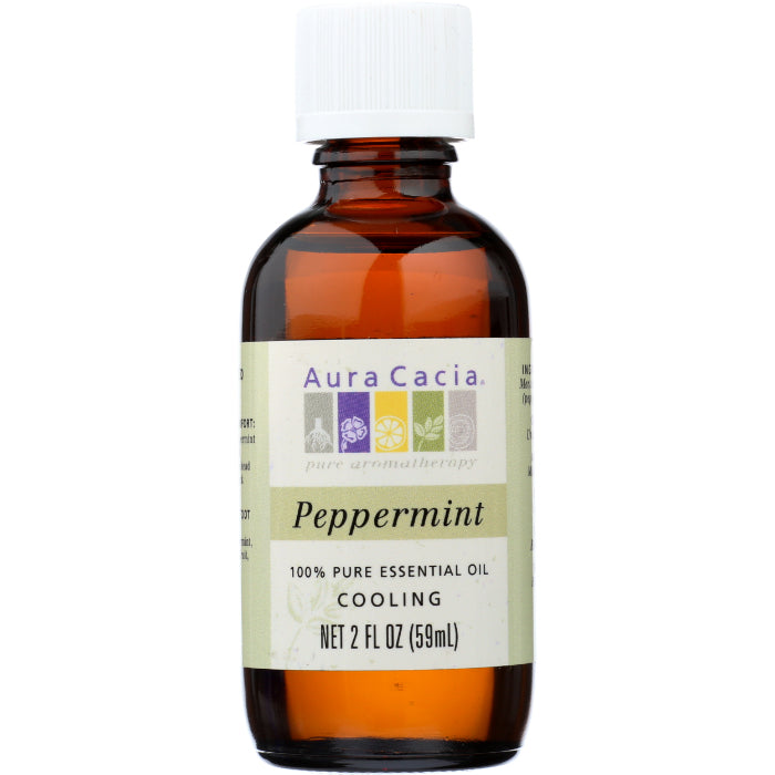 Aura Cacia – Essential Oil Peppermint, 2 oz (Pack of 1)